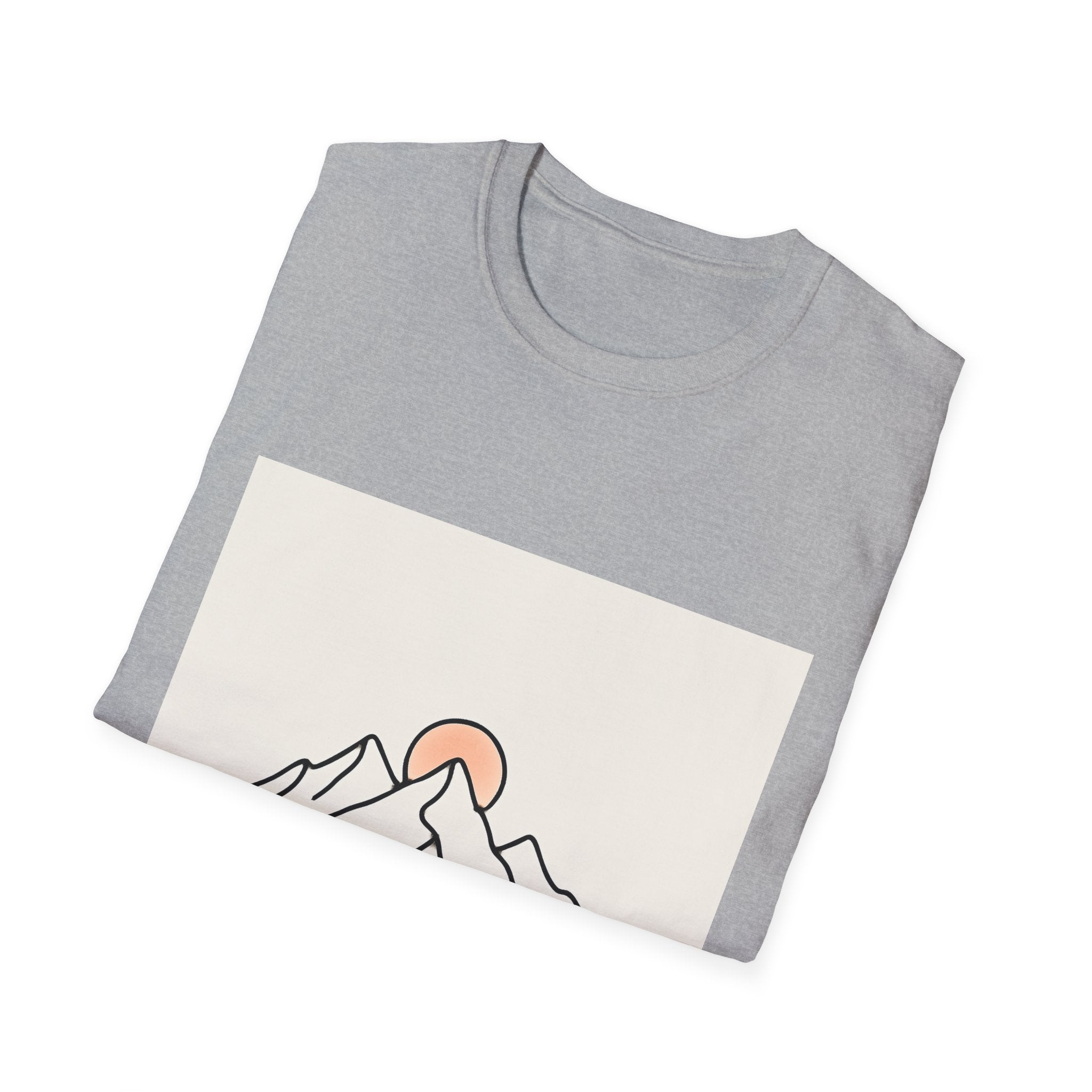 Mountain Sunrise Graphic T-Shirt for Adventurers