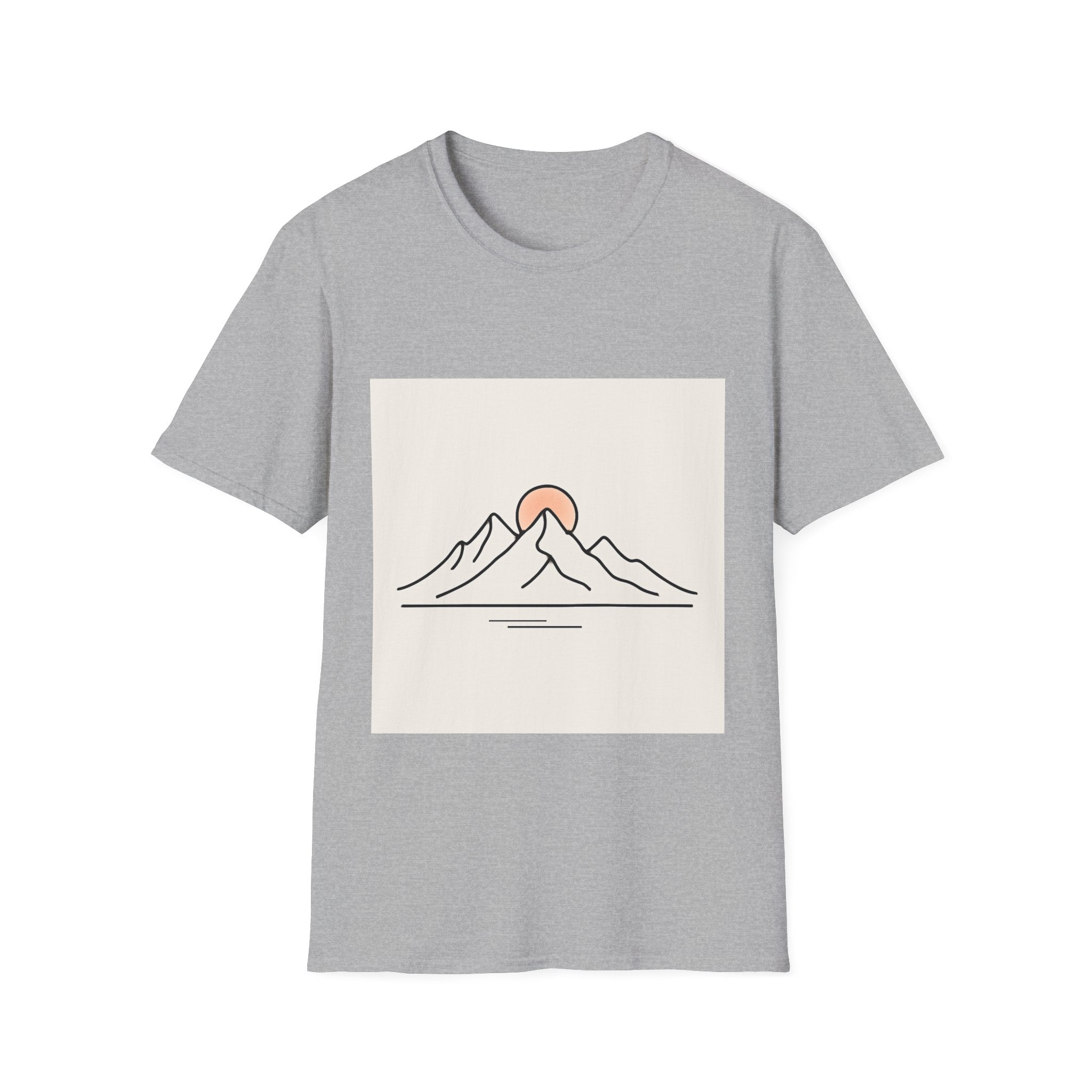 Mountain Sunrise Graphic T-Shirt for Adventurers