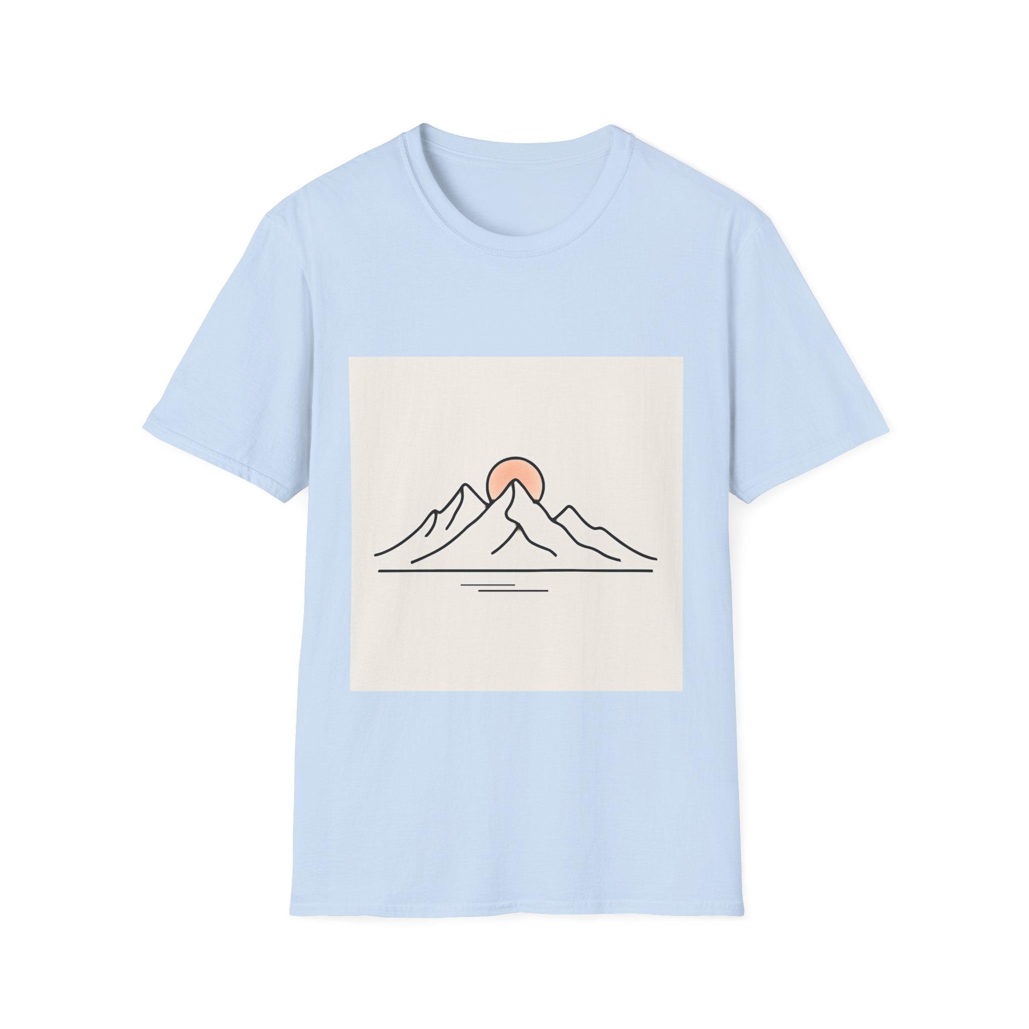 Mountain Sunrise Graphic T-Shirt for Adventurers